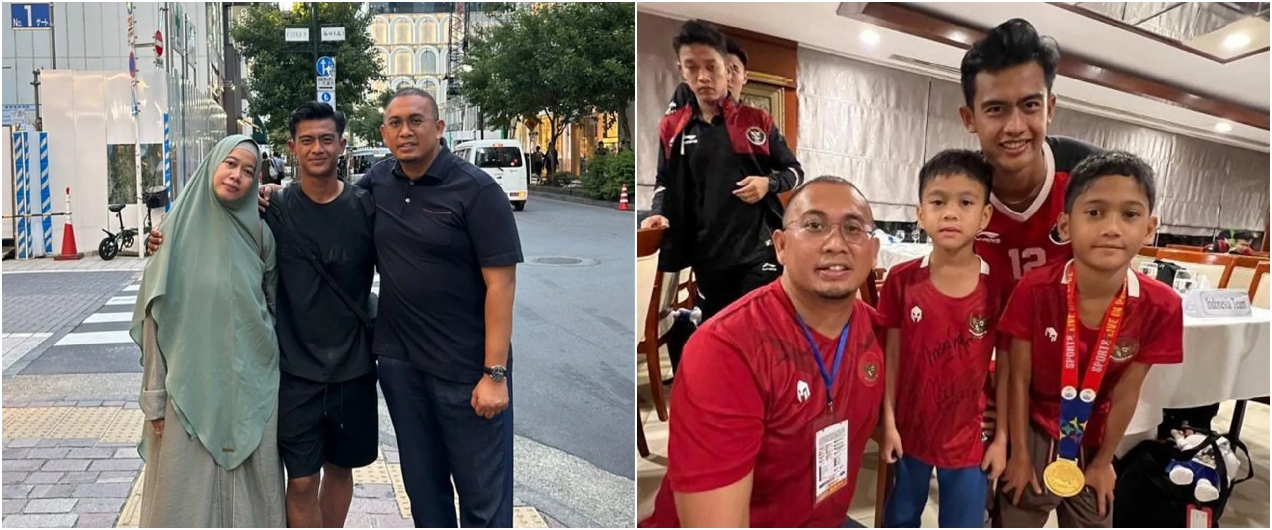 Dulu ngefans kini jadi menantu, intip 9 potret kedekatan Pratama Arhan dengan mertuanya