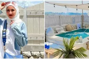 Potret rooftop 11 seleb ini desainnya unik, punya Ello dijadikan sebagai studio musik pribadi