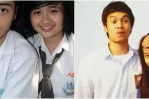 Kisah cinta 9 seleb sejak sekolah awet hingga nikah, begini potret lawasnya yang kinyis-kinyis