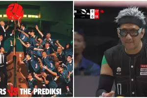10 Momen lucu turnamen 'Bahkan Voli' The Prediksi vs The Actors, Wendy cosplay jadi Aang 'Avatar'