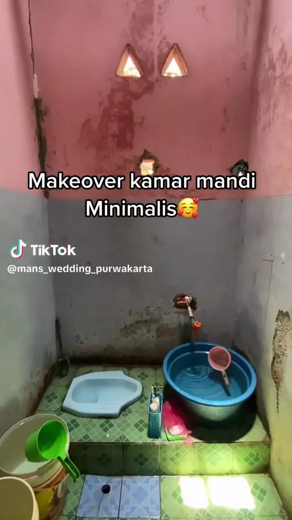 kamar mandi jadul © TikTok kamar mandi jadul © TikTok