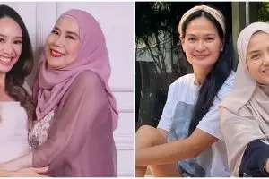 Parasnya disebut mirip layaknya anak kandung, ini potret 9 seleb dengan menantunya yang kompak abis