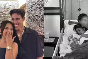 Berlangsung haru, begini 9 momen Jennifer Coppen melahirkan anak pertama didampingi sang kekasih