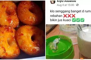 13 Potret kocak bikin eksperimen dari makanan ini antara kreatif atau kurang kerjaan