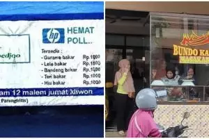 11 Potret lucu warung ini teknik promosinya jenius, ada yang pakai AI saat jualan