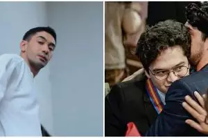 Pilih kuliah di Amerika, intip 10 momen wisuda David Jonathan adik Reza Rahadian yang penuh haru
