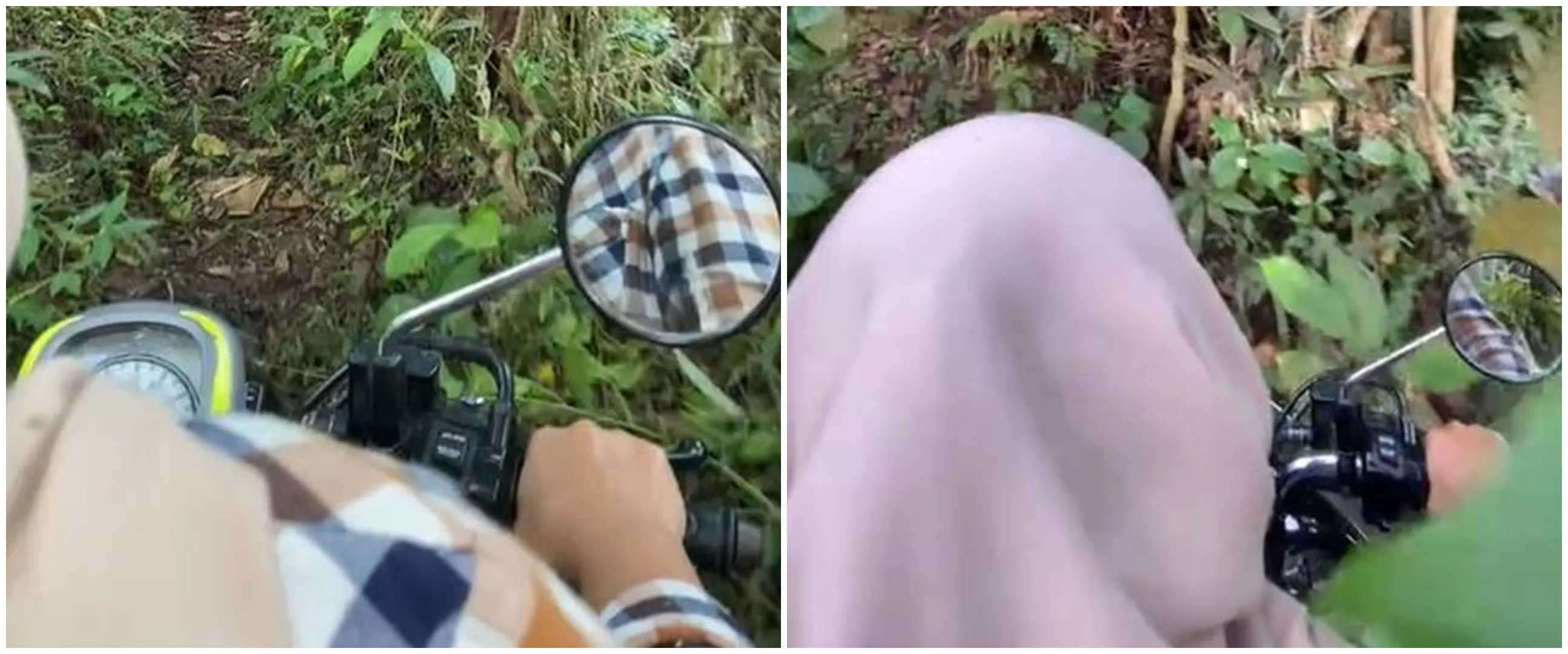 Momen ngenes cewek tersesat di hutan karena ikuti Google Maps, cuma bisa jalan sambil istighfar