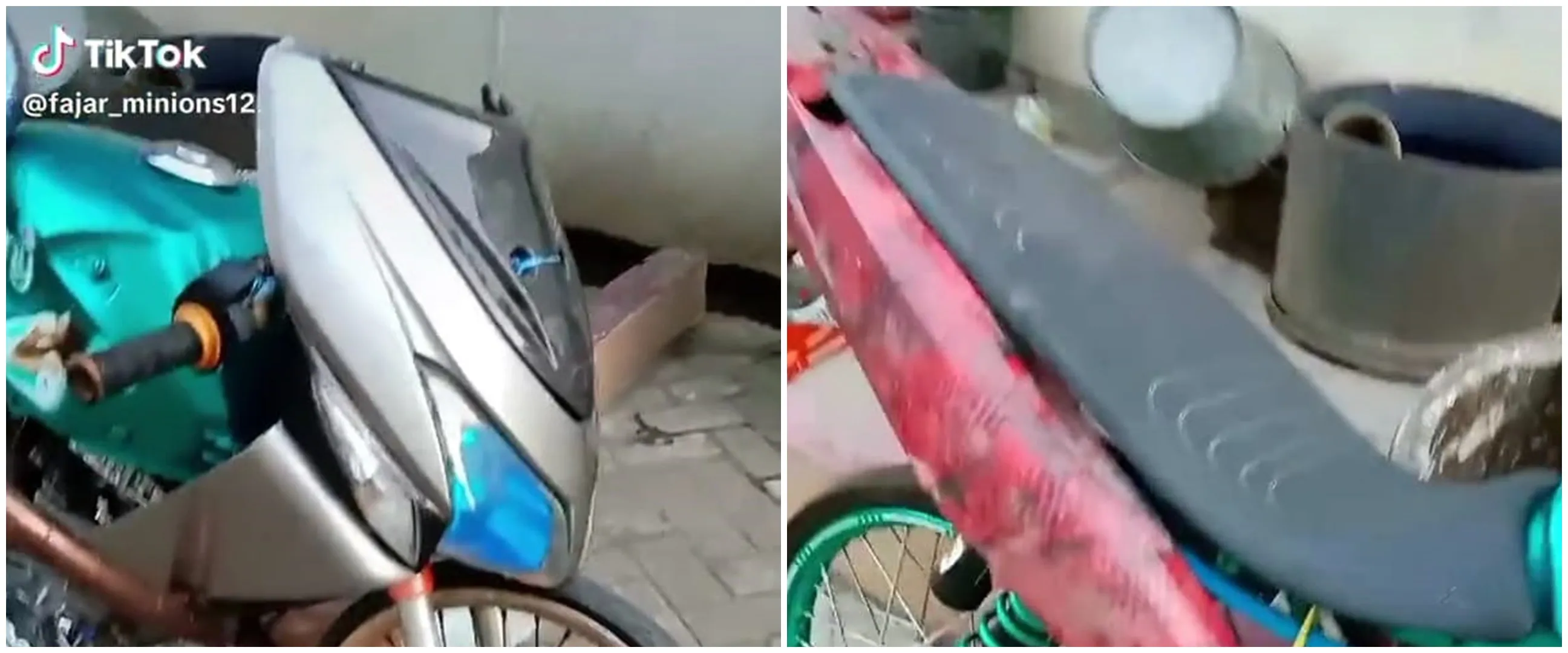 Modifikasi motor jadi nyeleneh ini bikin nggak habis pikir, penampakannya bikin montir auto nangis