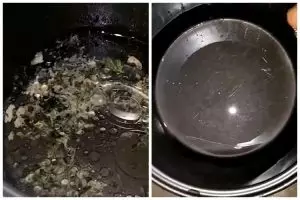 Cuma pakai 2 bahan dapur, ini trik mengangkat sisa kerak nasi di panci rice cooker tanpa nyala mesin