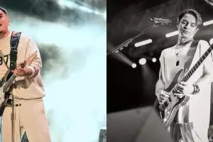 9 Potret kekompakan gitaris band bareng anak ini curi atensi, Enda Ungu dan putrinya bak bestie