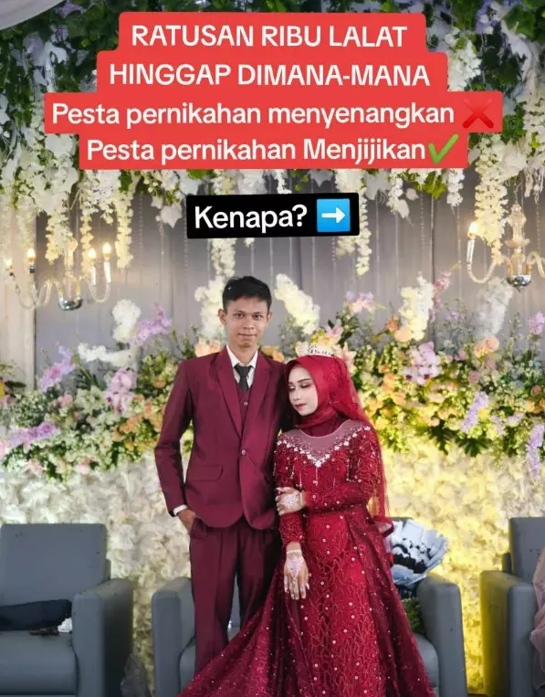 curhat pilu pengantin lokasi pernikahannya dipenuhi lalat © berbagai sumber