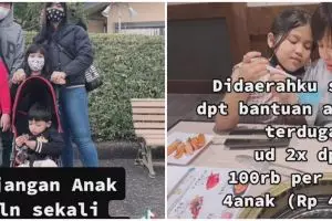 Definisi banyak anak banyak rezeki, WNI punya 4 anak dari lahir hingga gede dibiayai pemerintah Jepang