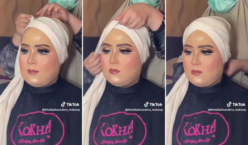 hijab bikin tirus © TikTok