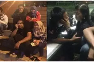 11 Potret kocak jomblo berfoto di antara orang pacaran ini galau abis, sakit tapi tidak berdarah