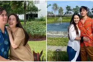 Rendy Kjaernett tutupi tato wajah Syahnaz Sadiqah dengan topeng Jepang, maknanya simbol kemenangan