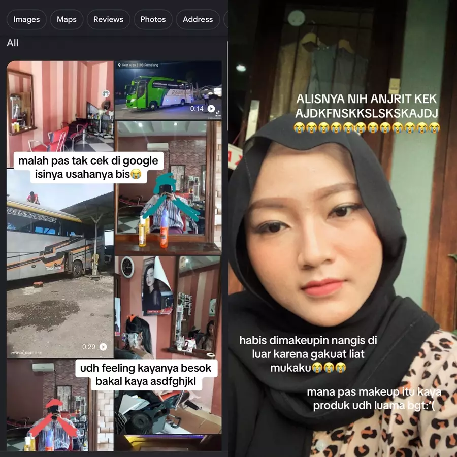 salah pilih MUA wajah mirip badut © 2023 brilio.net salah pilih MUA wajah mirip badut © 2023 brilio.net