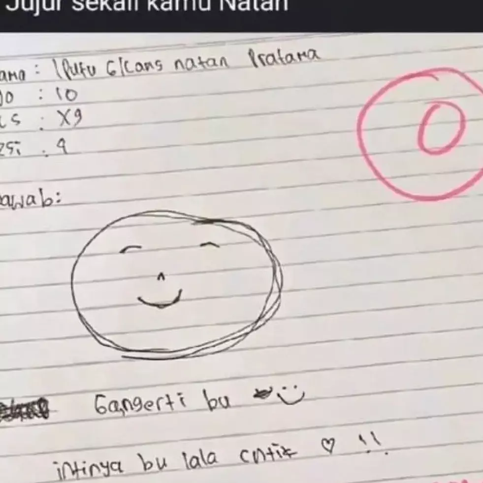 Beginilah kalau murid kelewat kreatif, 11 potret lucu hasil tugasnya bikin tepuk jidat
