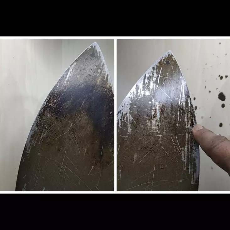 Tanpa garam atau pasta gigi, ini trik bersihkan kerak gosong di setrika cuma pakai 2 bahan dapur