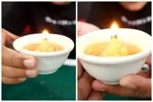 Bukan pakai kopi, ini cara bikin lilin pengusir nyamuk cuma tambah 1 bahan dapur