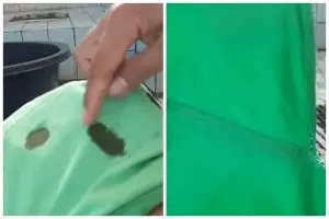Cara cepat menghilangkan noda kecap di pakaian berwarna, tak luntur pakai 2 bahan dapur