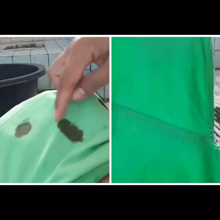 Cara cepat menghilangkan noda kecap di pakaian berwarna, tak luntur pakai 2 bahan dapur