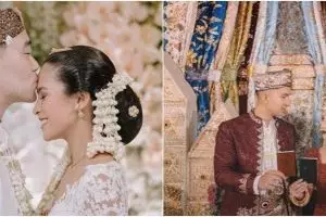 Momen pernikahan 9 seleb di rumah ini curi atensi, Larissa Chou pilih konsep sederhana serba putih