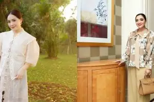 Potret 11 penyanyi cosplay pakai seragam sekolah ini curi atensi, Nagita Slavina sampai susah dikenali