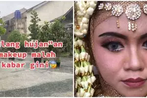 MUA rela ngebut macet-macetan demi rias ulang makeup pengantin yang jelek, endingnya bikin deg-degan