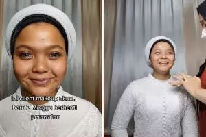 Booking MUA untuk satu acara, pengantin panik disangka makeup-nya longsor gegara dicium-cium