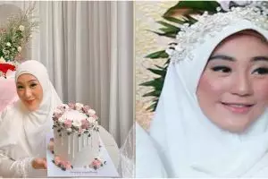 Tampil stunning bernuansa putih, intip 9 beda gaya pernikahan pertama dan kedua Larissa Chou