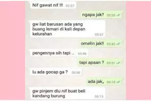 15 Chat lucu teman pinjam uang ini pakai berbagai macam teknik, bikin terlena tapi endingnya kesal