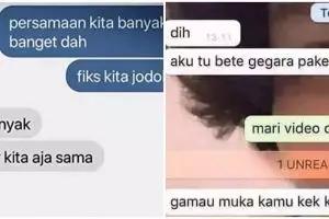 11 Chat lucu sama gebetan berakhir nggak ketebak ini bikin tepuk jidat, agak geli juga sih