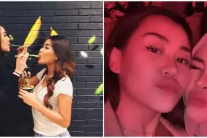 Akrab sejak remaja kini disebut bak ipar goals, ini 9 momen kompak Aaliyah dan Aurel dulu hingga kini