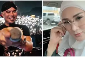 11 Potret kebucinan Ahmad Dhani dengan Mulan Jameela, biar usil tapi mesra