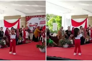 Momen kocak bocah cilik ikut fashion show ini awalnya memukau, endingnya bikin ngakak pol