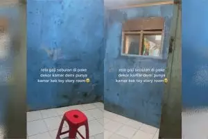 Rela gaji sebulan buat makeover kamar seperti di film Toy Story, 9 potret hasilnya bikin gemas