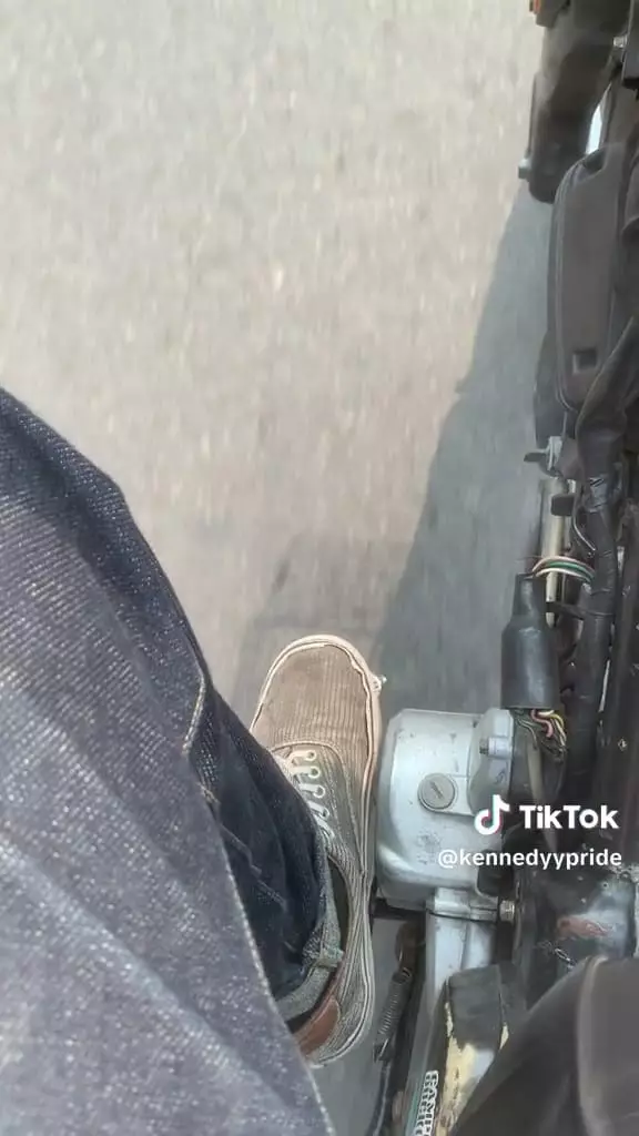Motor bebek berasa matic  © TikTok Motor bebek berasa matic  © TikTok