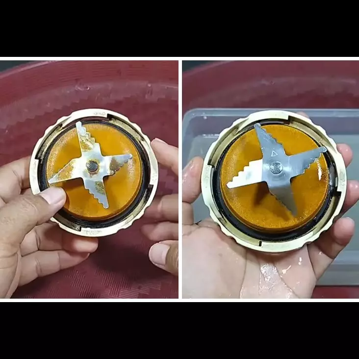Tanpa garam dan cangkang telur, ini cara mengasah pisau blender agar kembali tajam seperti baru