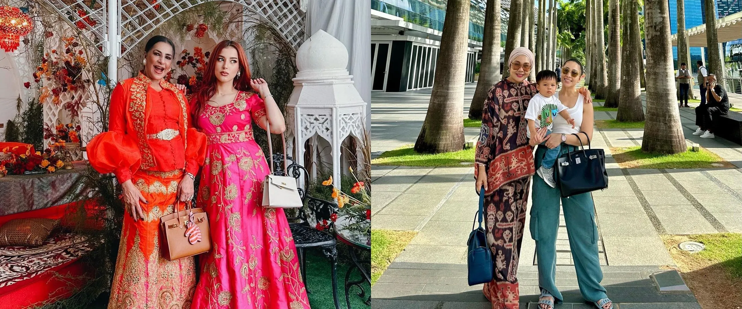 Potret masa muda ibu 9 seleb ini dipuji bak barbie, Bu Ala ibunda Tasya Farasya cantiknya awet