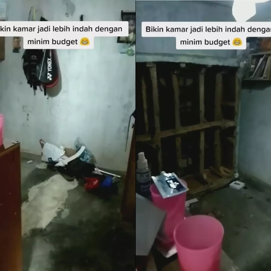 11 Potret bilik mirip gudang usai makeover jadi kamar gaming, habiskan dana kurang dari Rp 200 ribu