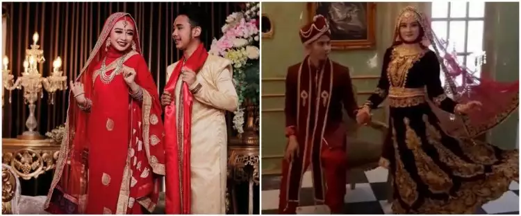 Usung konsep ala India, pemotretan prewedding 7 seleb ini layaknya pasangan artis Bollywood