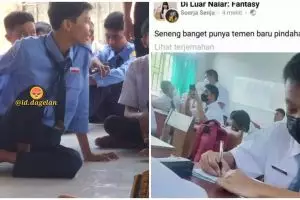 Beginilah kalau murid salah fokus saat beli seragam, 10 potret lucunya bikin tepuk jidat