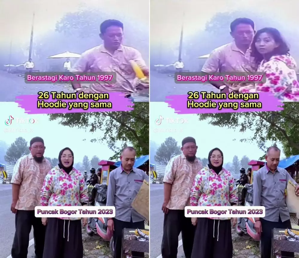 reka ulang video lawas © TikTok reka ulang video lawas © TikTok