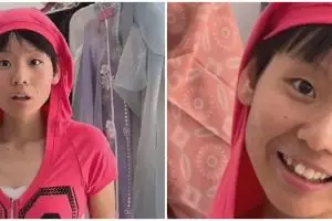 Penampilan awalnya mirip bocah SD, transformasi wanita usai dirias MUA ini kecantikannya bak ningrat