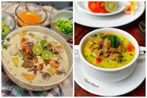 13 Resep soto daging sapi santan khas rumahan, empuk, gurih, dan bikin nagih
