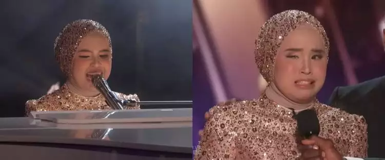 11 Momen Putri Ariani lolos ke final AGT usai nyanyikan lagu U2, dapat standing ovation keempat juri