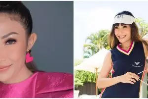 Siapin puluhan kue untuk diri sendiri, 11 momen ulang tahun Ayu Dewi ke-39 ini beda dari yang lain