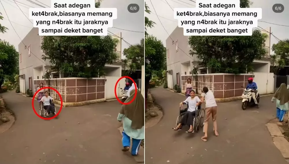 dibalik layar tabrakan © TikTok