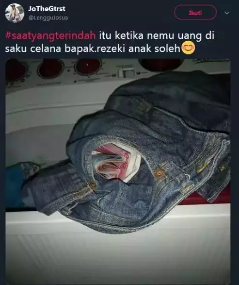 potret kocak orang dapat rejeki nomplok Berbagai sumber