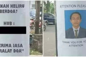 11 Tulisan lucu pengumuman di tiang listrik ini isinya bikin mikir, ada terima kamar gratis istri